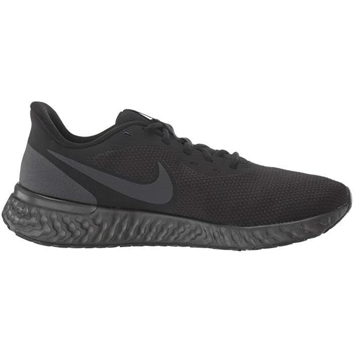 Nike Mens US Size 8 Revolution 5 Black Running Shoes N1187 - Black