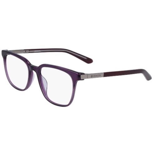 Dragon DR 2007 510 Crystal Eggplant Eyeglasses 52/18/145 with Dragon Case