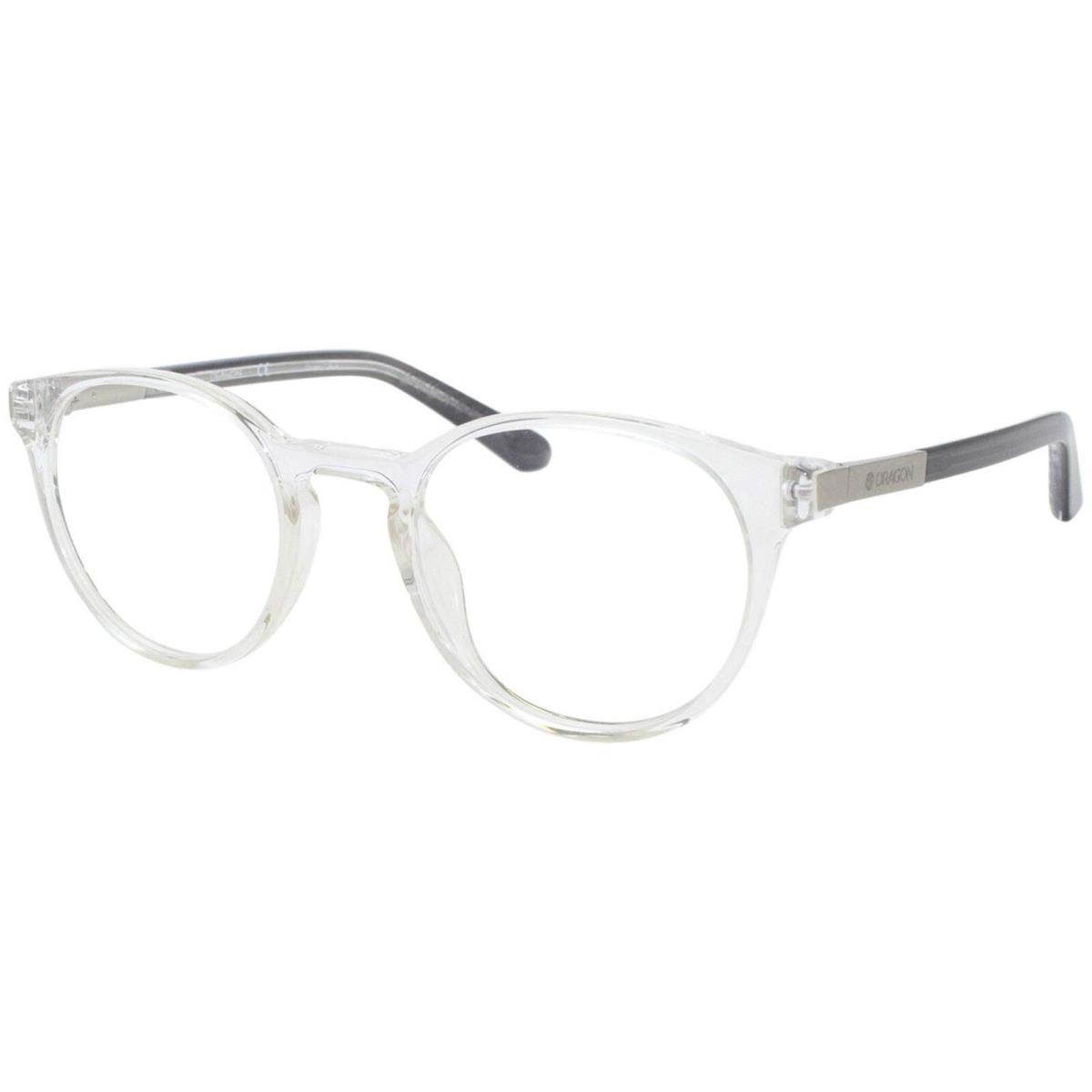 Dragon DR 2013 971 Clear Crystal Eyeglasses 49/21/145 with Dragon Case