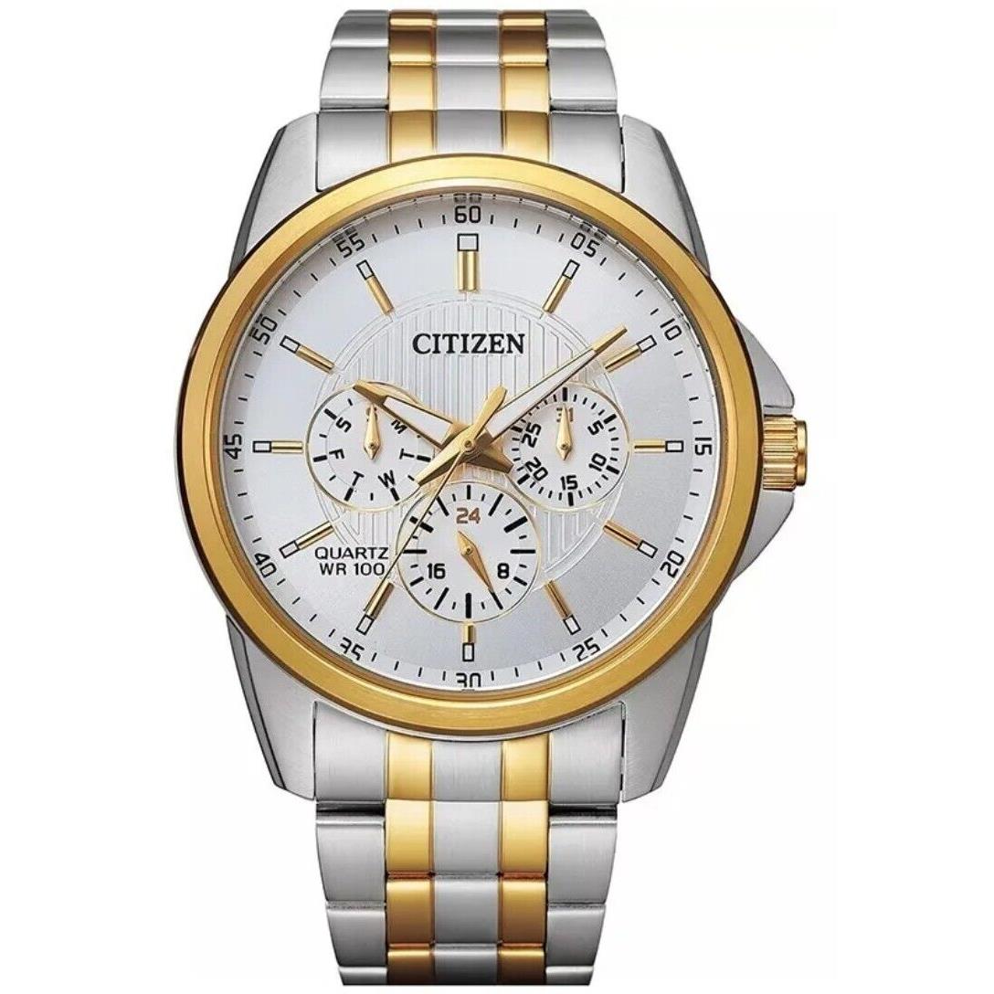 Citizen Men`s Two Tone Stainless Steel Watch - AG8344-57B