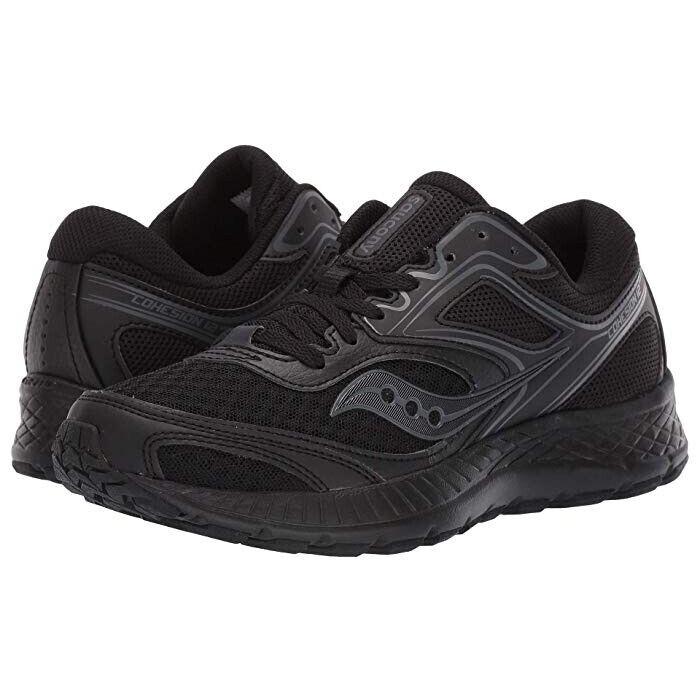 Saucony N1216 Womens Black Versafoam Cohesion Shoes Size US 8.5 - Black