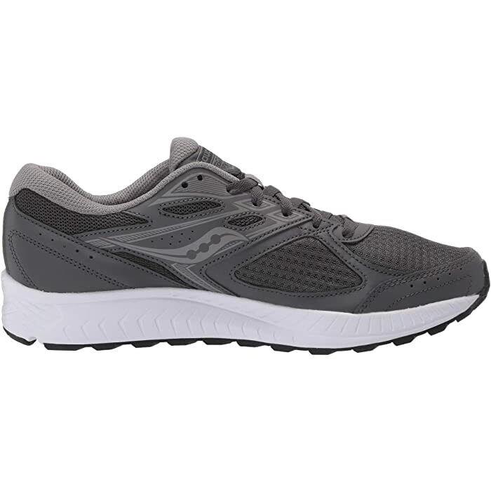 Saucony Mens Size 11.5 Dark Grey Versafoam Cohesion 13 Shoes N1207 - Gray