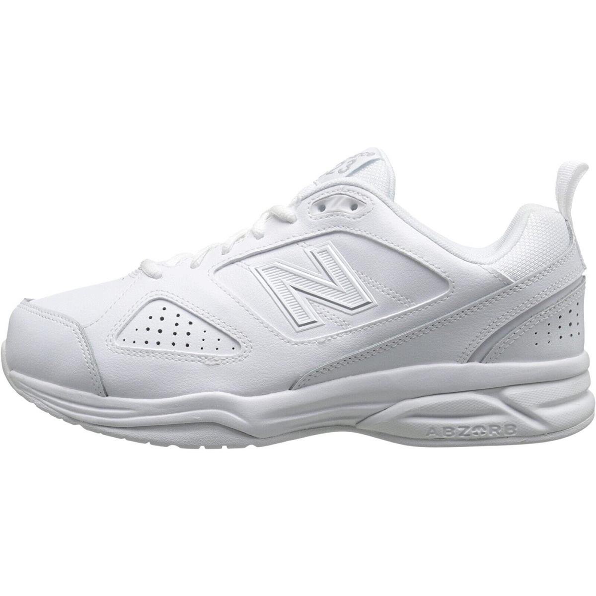 New Balance N7770 Mens White Leather Training Shoes Size 12 D