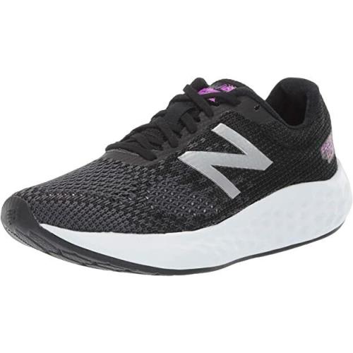 New Balance Women`s Fresh Foam Rise V1 Black Running Shoe N1014 Size 9.5 B