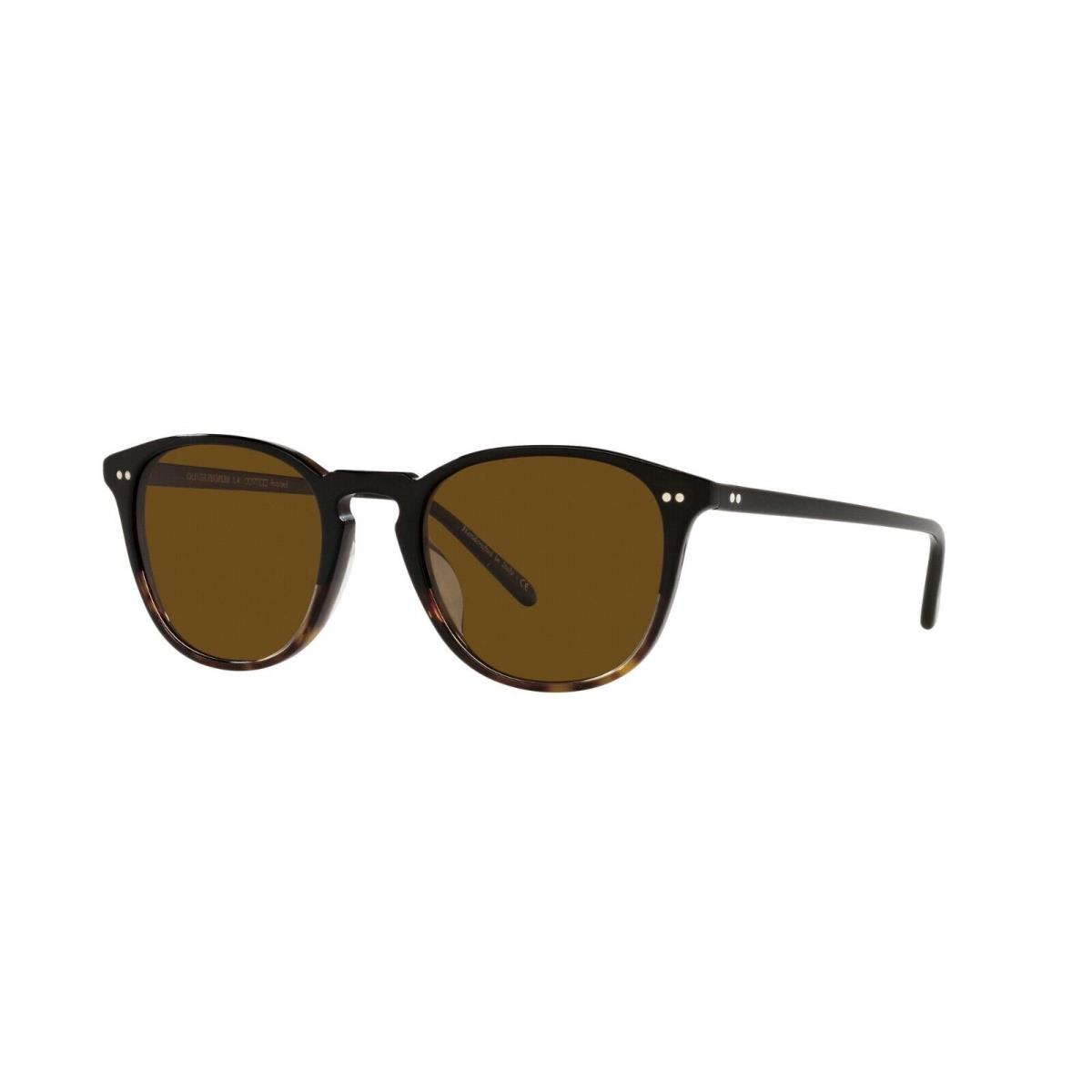 Oliver Peoples Forman L.a. OV 5414SU Black Shaded/brown Polarized Sunglasses - Black With 362 Shaded Frame, Brown Polarized Lens