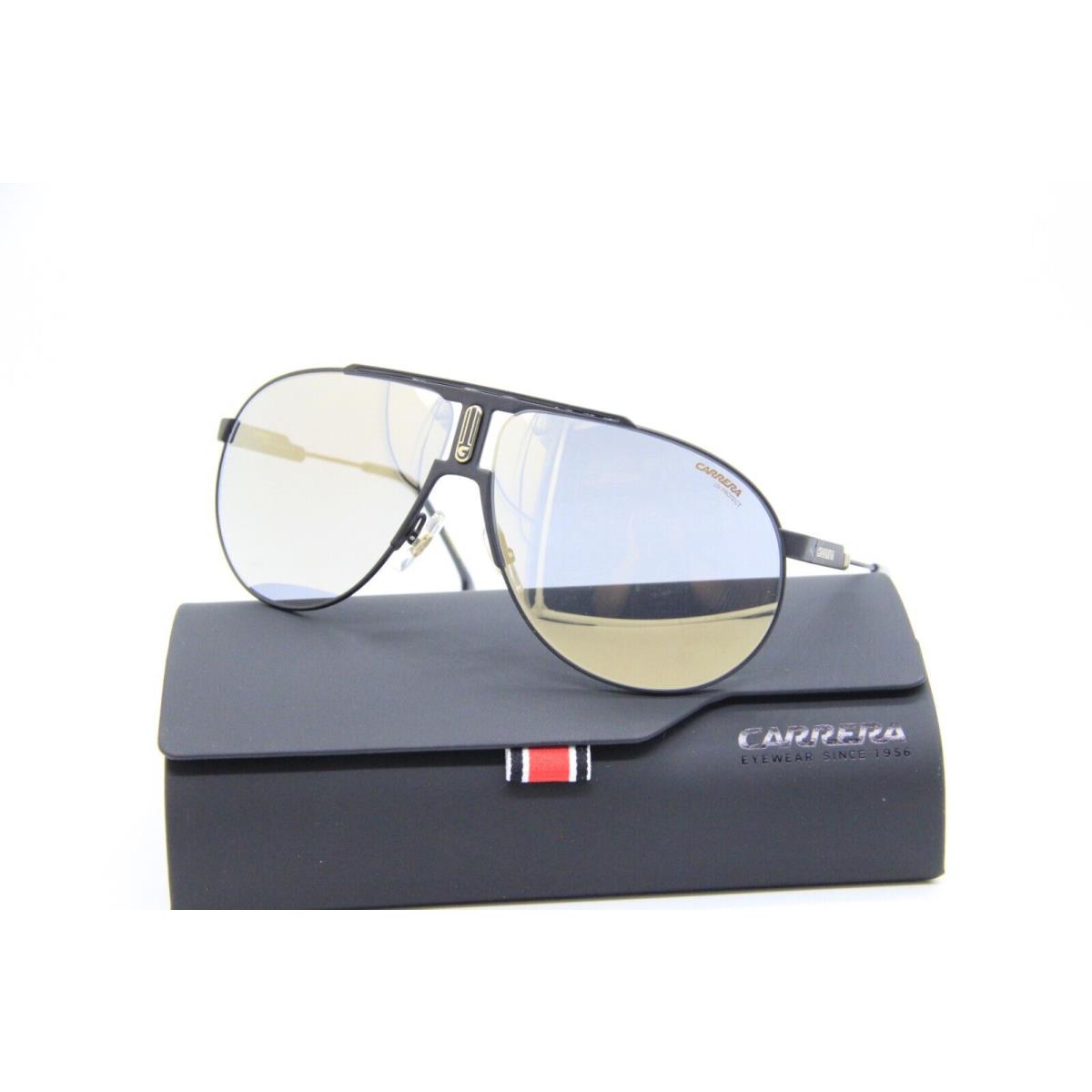 Carrera PANAMERIKA65 003JO Black Sunglasses W/case 65-11 - Frame: Black, Lens: GREY