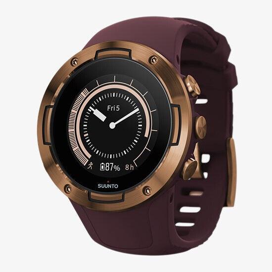 Suunto 5 Compact Sport Gps Watch GEN1 - Burgundy Copper