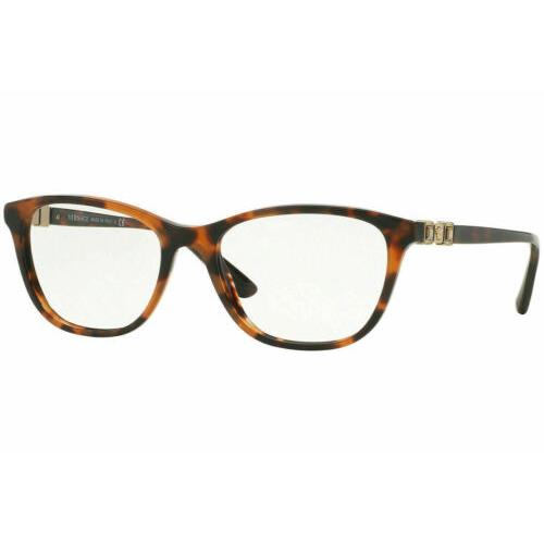 Versace VE3213B 944 Eyeglasses Havana Optical Frame 54mm