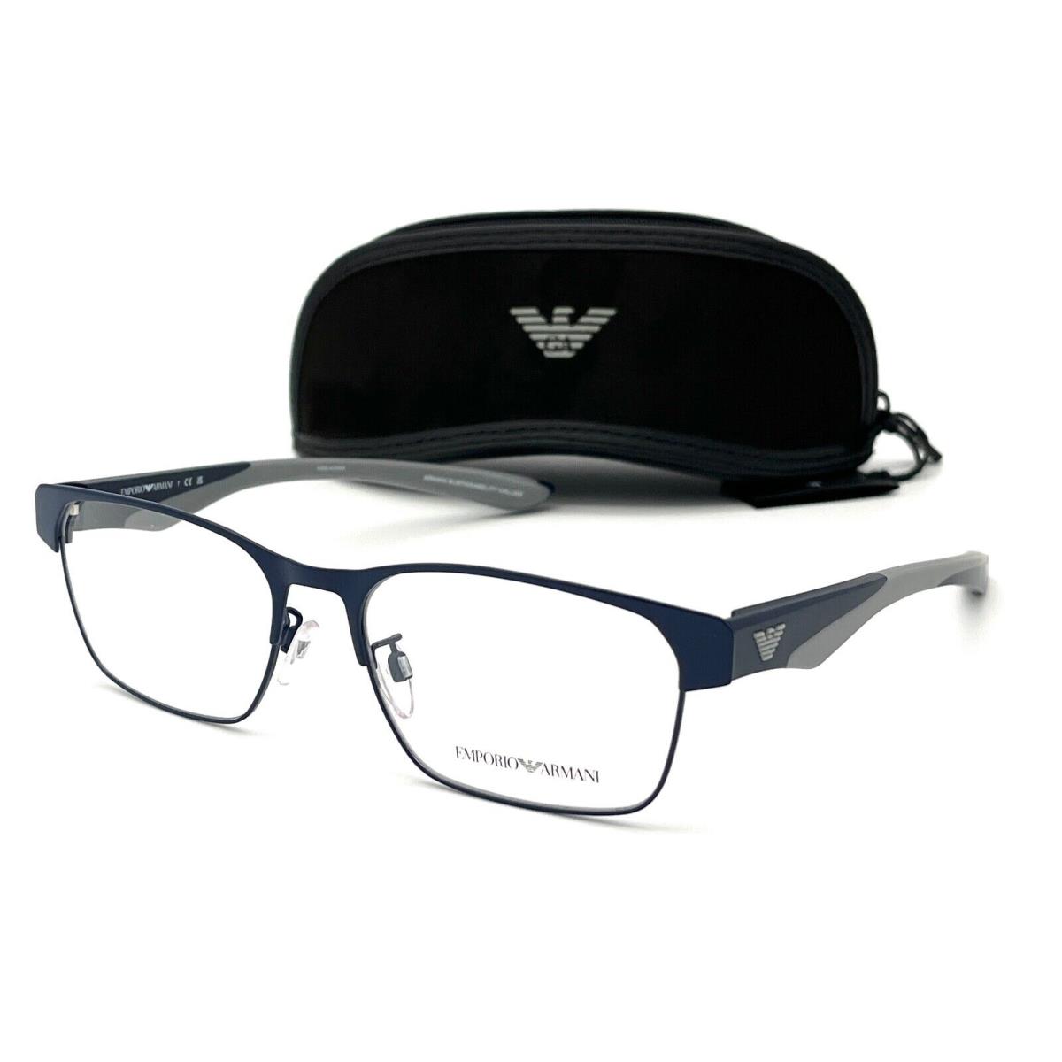 Emporio Armani EA1141 3018 Matte Blue / Demo Lens 56mm Eyeglasses