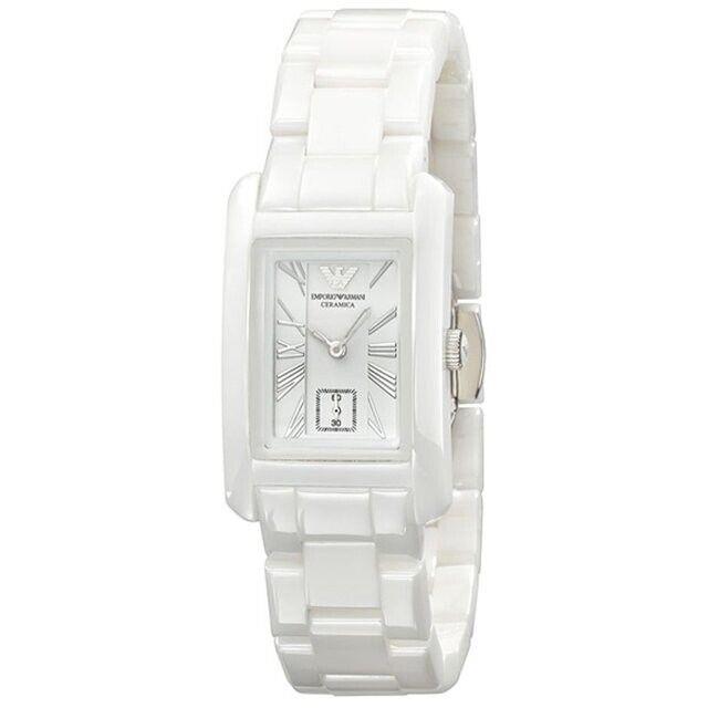 Emporio Armani Watch Ceramic White Women AR1409