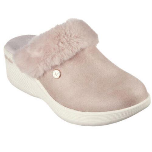 Skechers Women`s x Martha Stewart Cozy High Pier Lite Slips-in Rose Shoes - Pink