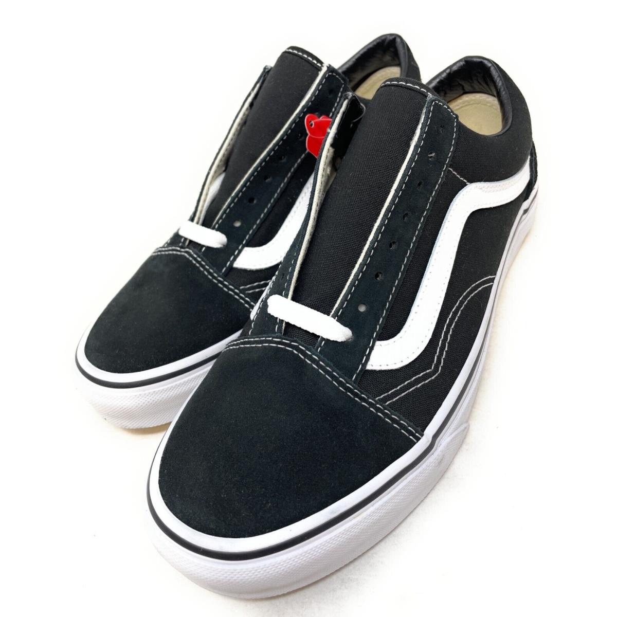 Vans Mens/womens Old Skool Skateboarding Shoes Black/white