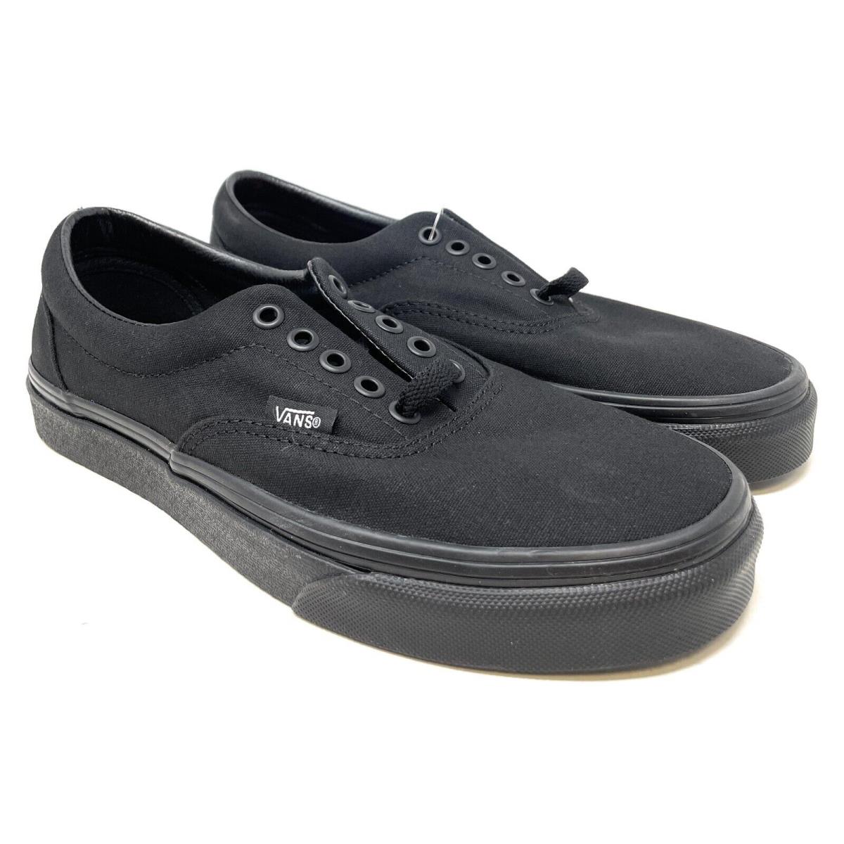 Vans Mens/womens Era Skateboarding Shoes Black/black
