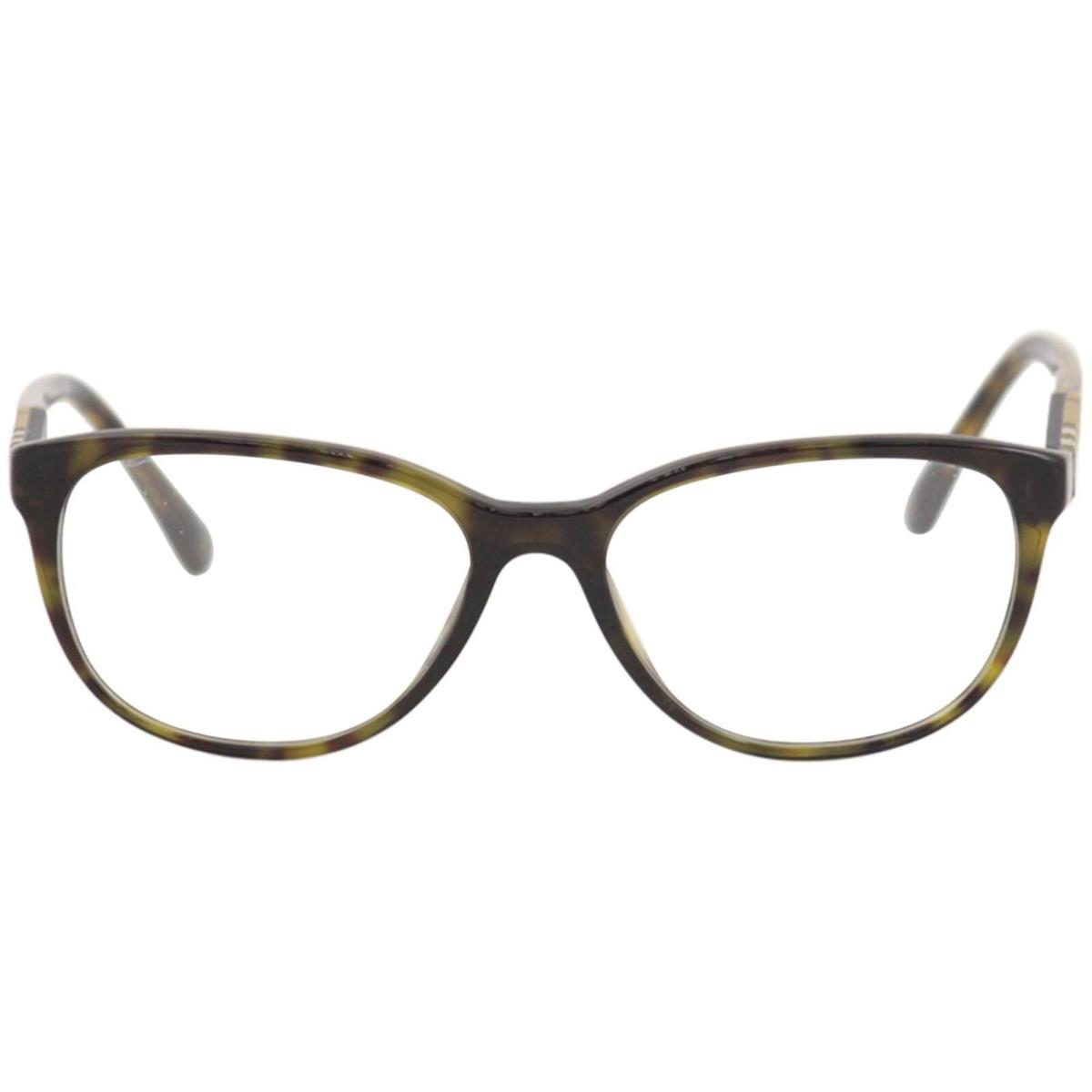 Burberry Eyeglasses BE2172 3002 Dark Havana Full Rim Optical Frame 52mm