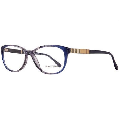 Burberry BE2172 3613 Eyeglasses Women`s Blue Gradient Full Rim Square Shape 52mm