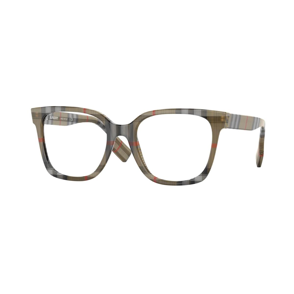 Burberry 2347 Evelyn Eyeglasses 3944 Light Brown