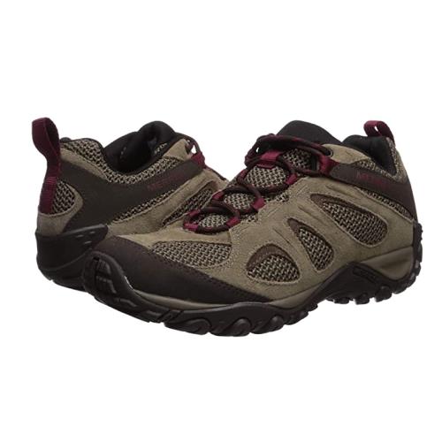 Merrell Womens Size 8 Brown Yokota Size 6.5 Hiking Trail Shoes N1840
