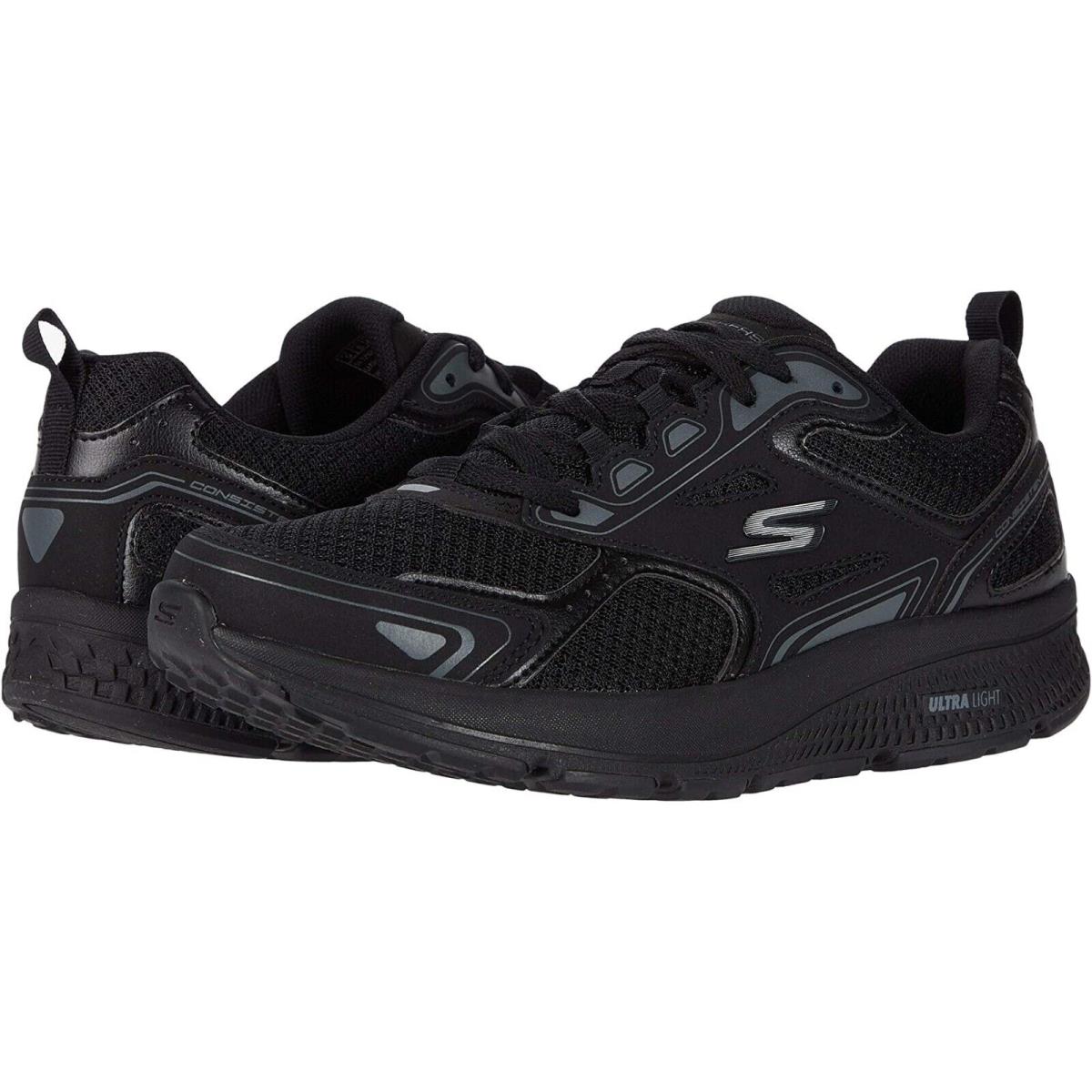 Skechers N7749 Men`s Gorun Consistent Running Shoe Black Size 13