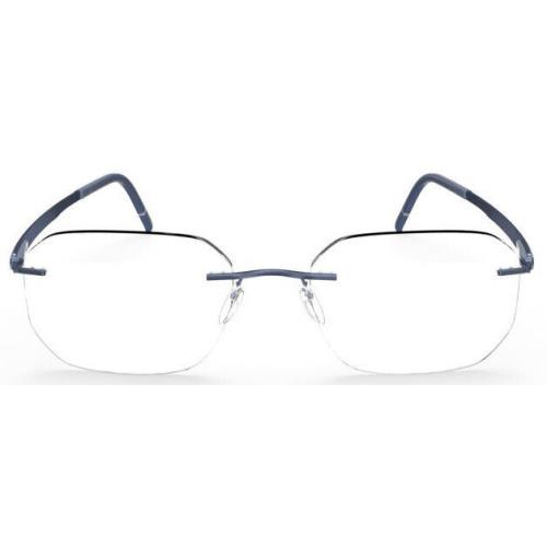 Silhouette Eyeglasses Blend 51/19/145 Navy Blue 5555/KX-4540