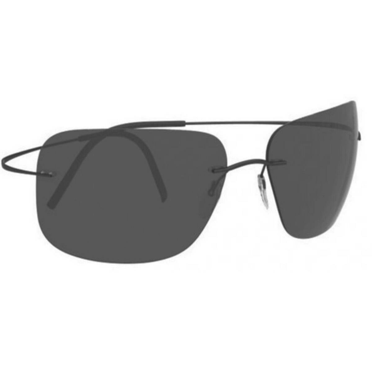 Silhouette Sunglasses Tma Ultra Thin 64/17/135 Polarized Grey 8723/75-9140