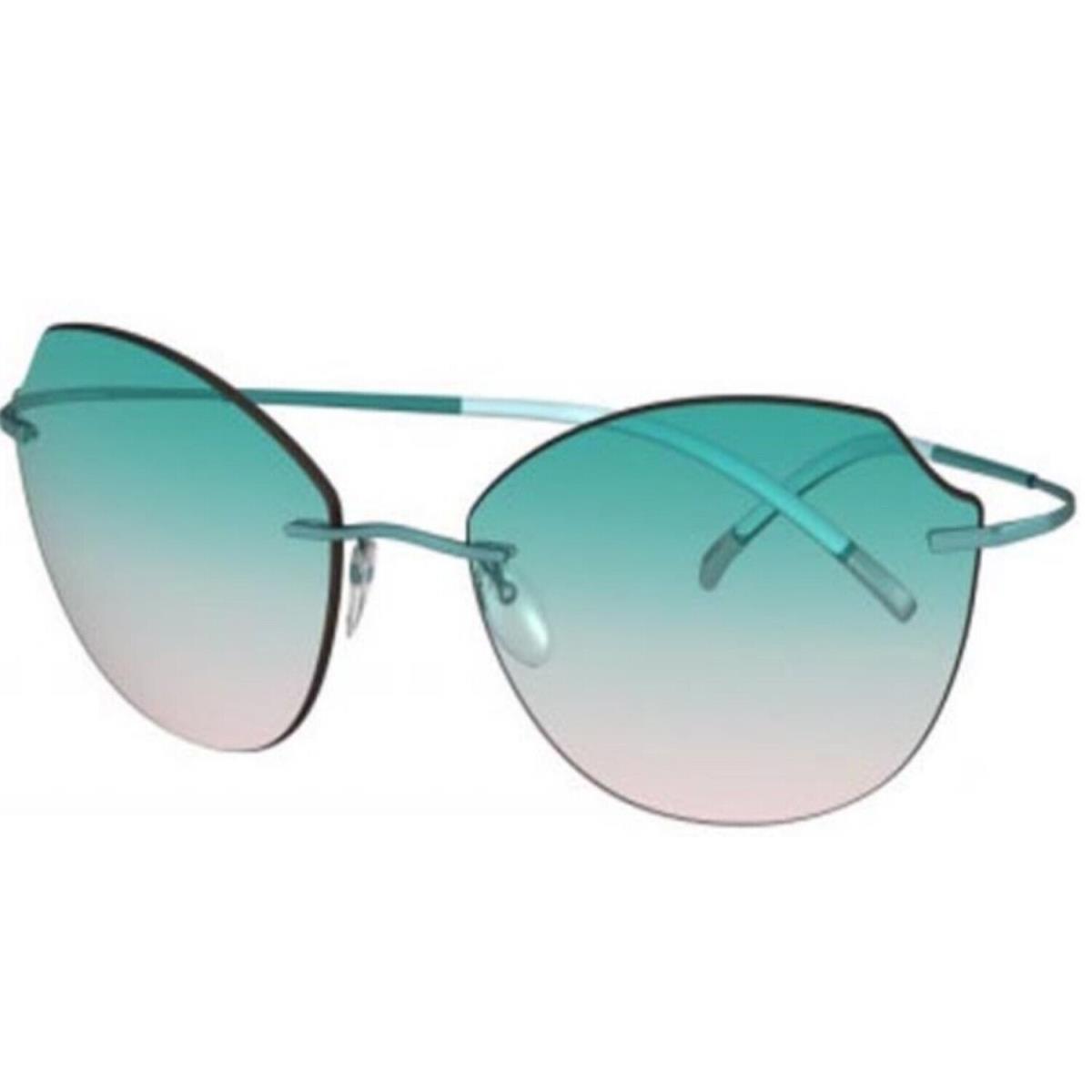 Silhouette Sunglasses Wachau 60/17/140 Teal Rose Gradient 8158-75-5040