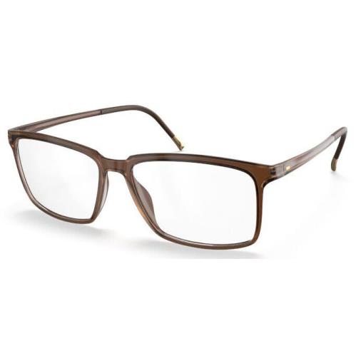 Silhouette Eyeglasses Eos View 56-15-135 Midnight Brown 2928-6031-56MM