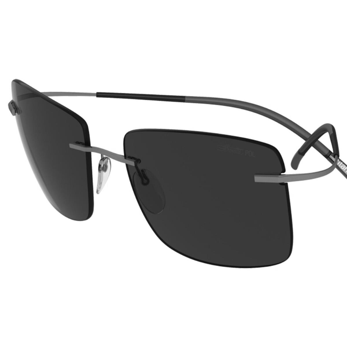 Silhouette Sunglasses Tma Icon 59/18/138 Grey Polarized 8691/60-6200