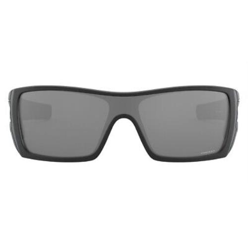 Oakley OO9101 Sunglasses Men Matte Black Rectangle 27mm