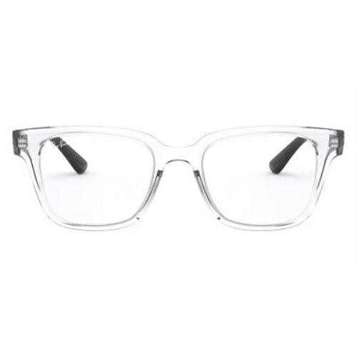 Ray-ban 0RX4323V Eyeglasses Unisex Clear Square 51mm