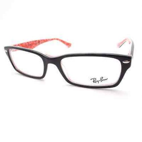 Ray Ban RX5206-2479-54 2479 Black Texture Eyeglasses