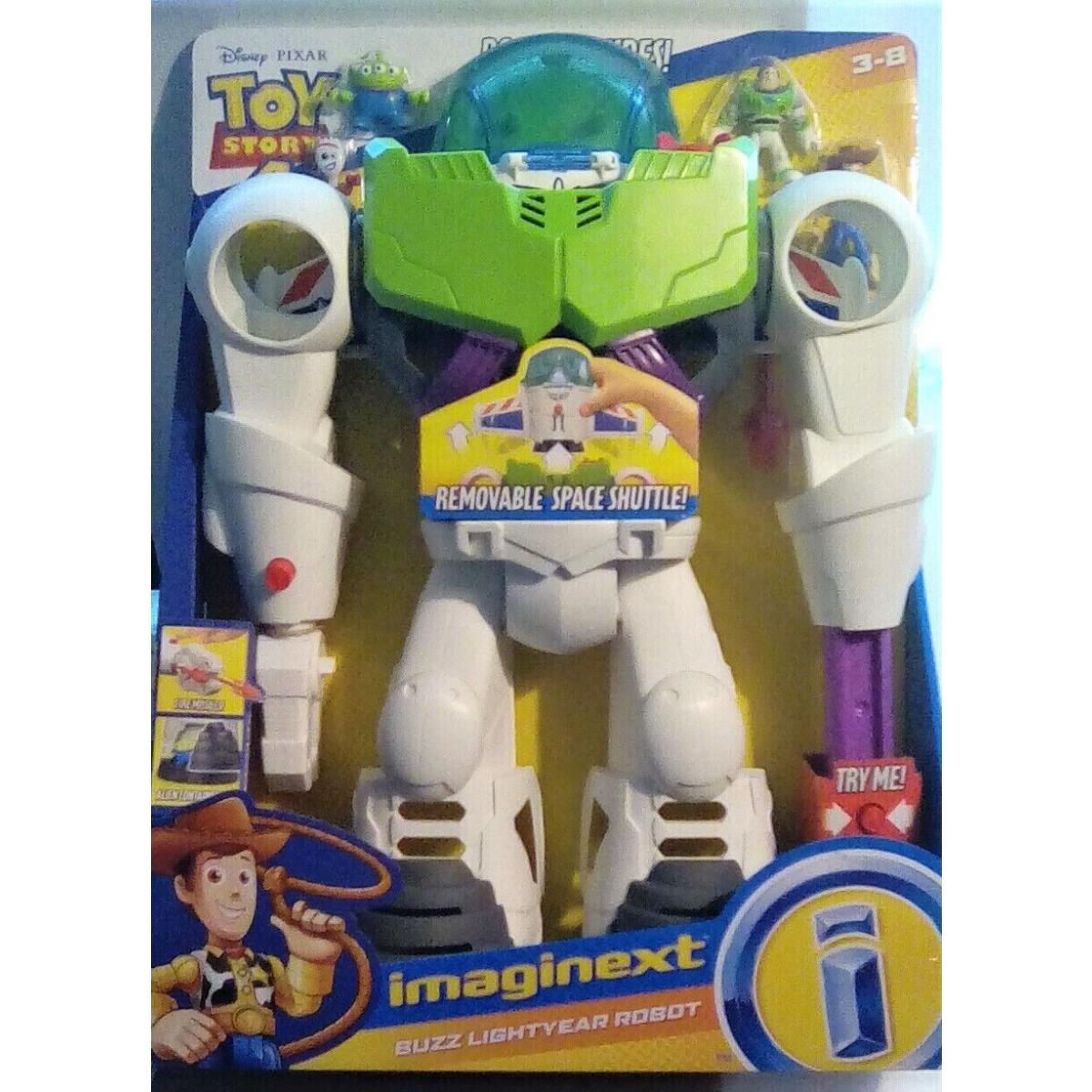 Imaginext Pixar Toy Story Buzz Lightyear Robot Playset - /
