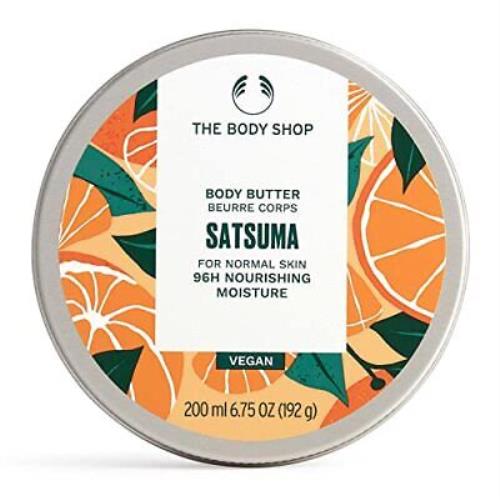The Body Satsuma Body Butter Nourishing Moisturizing Skincare For Normal