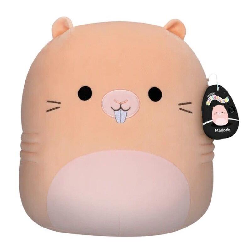 Clinique Squishmallows Kellytoy Marjorie The Pink Naked Mole Rat 12in Select Series