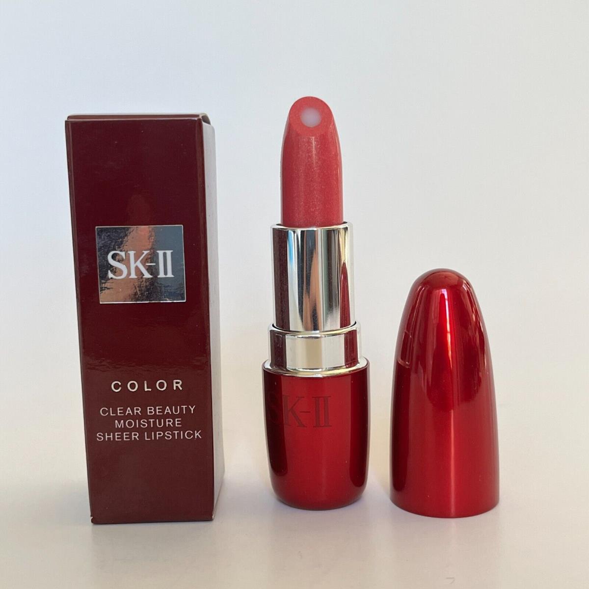 Sk-ii Color Clear Beauty Moisture Sheer Lipstick 221 Full Size 3.5g