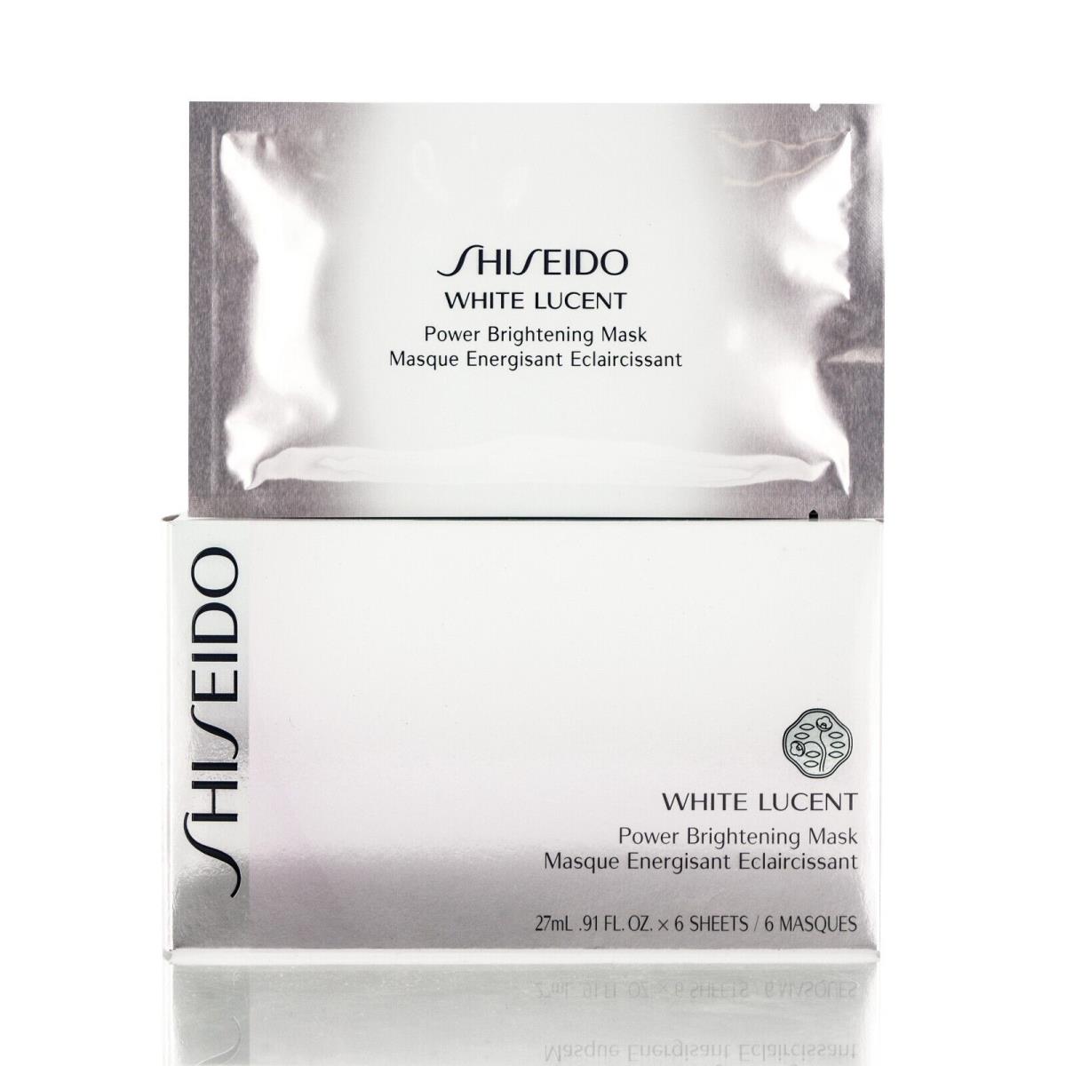 Shiseido White Lucent Power Brightening Mask 6 Sheets