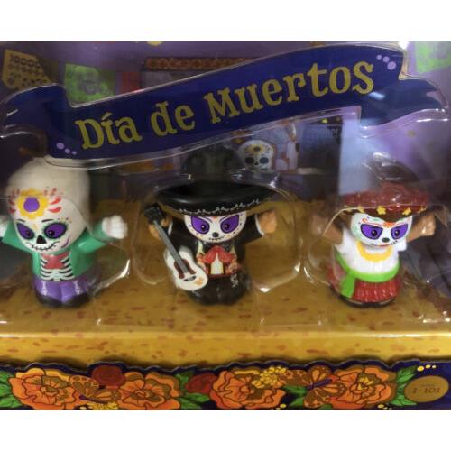 Fisher Price Little People Collector Dia De Muertos Doll Figure Set