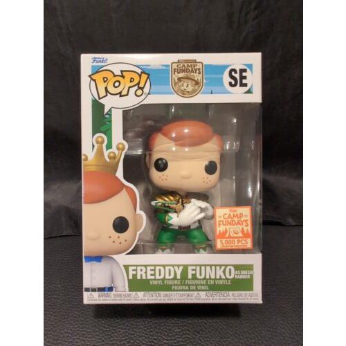 Funko Pop Vinyl: Freddy Funko - Freddy Funko as Green Ranger
