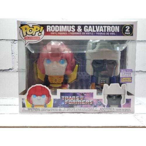 Funko Pop Vinyl: Transformers - Rodimus Galvatron - 2 Pack - Funko