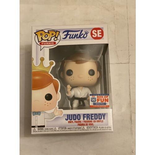 Funko Pop Judo Freddy - Funko Box of Fun Limited Edition in Pop Protector
