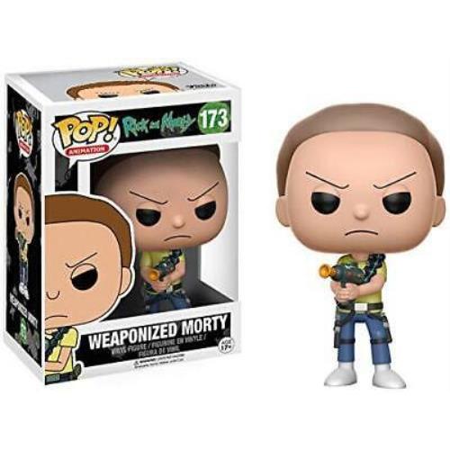 Funko Pop Animation Rick and Morty Weaponized Morty Action Figure