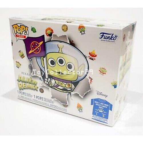 Funko Alien Remix Collector Box Large T-shirt Buzz Lightyear 749 Glow IN Stock