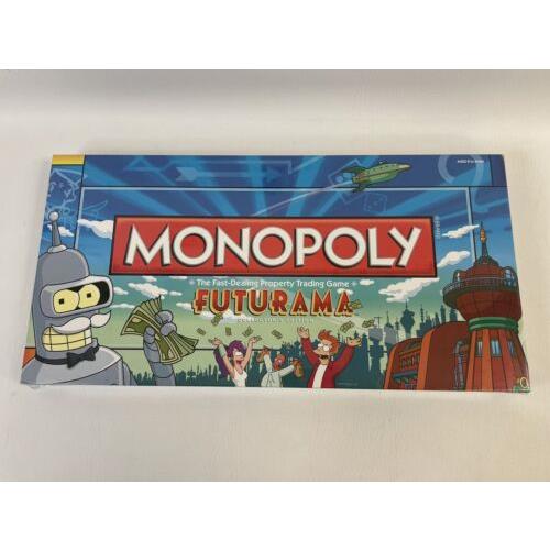 Futurama Monopoly Collector`s Edition Board Game 2012 Hasbro