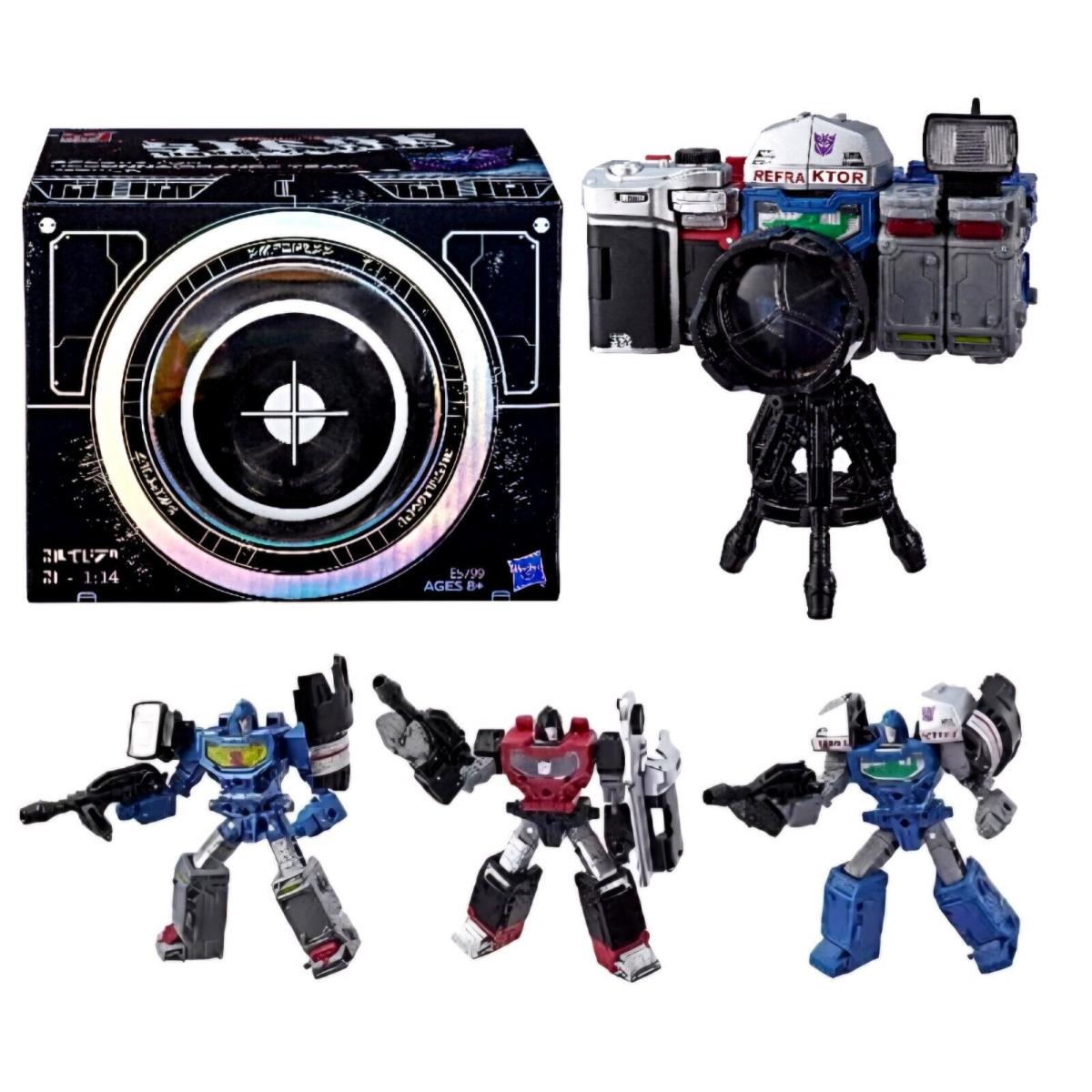 Transformers Generations War For Cybertron Refraktor 3 Pack Exclusive Hasbro