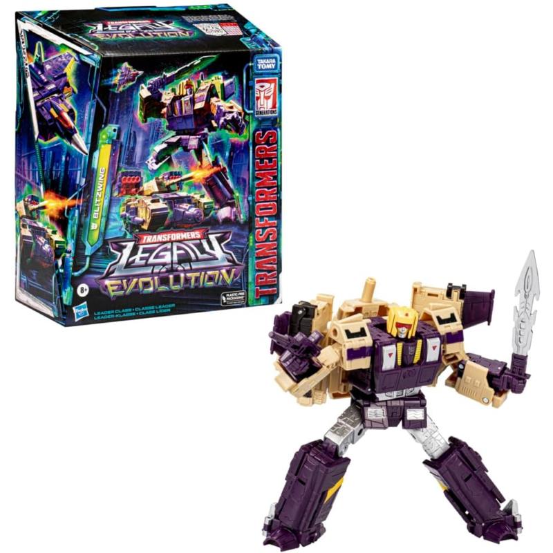 Transformers Legacy Evolution Leader Class Blitzwing Figure Toy Gift