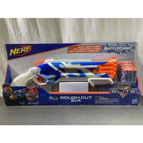 In Package Nerf Battlecamo Rough Cut 2x4 Blaster