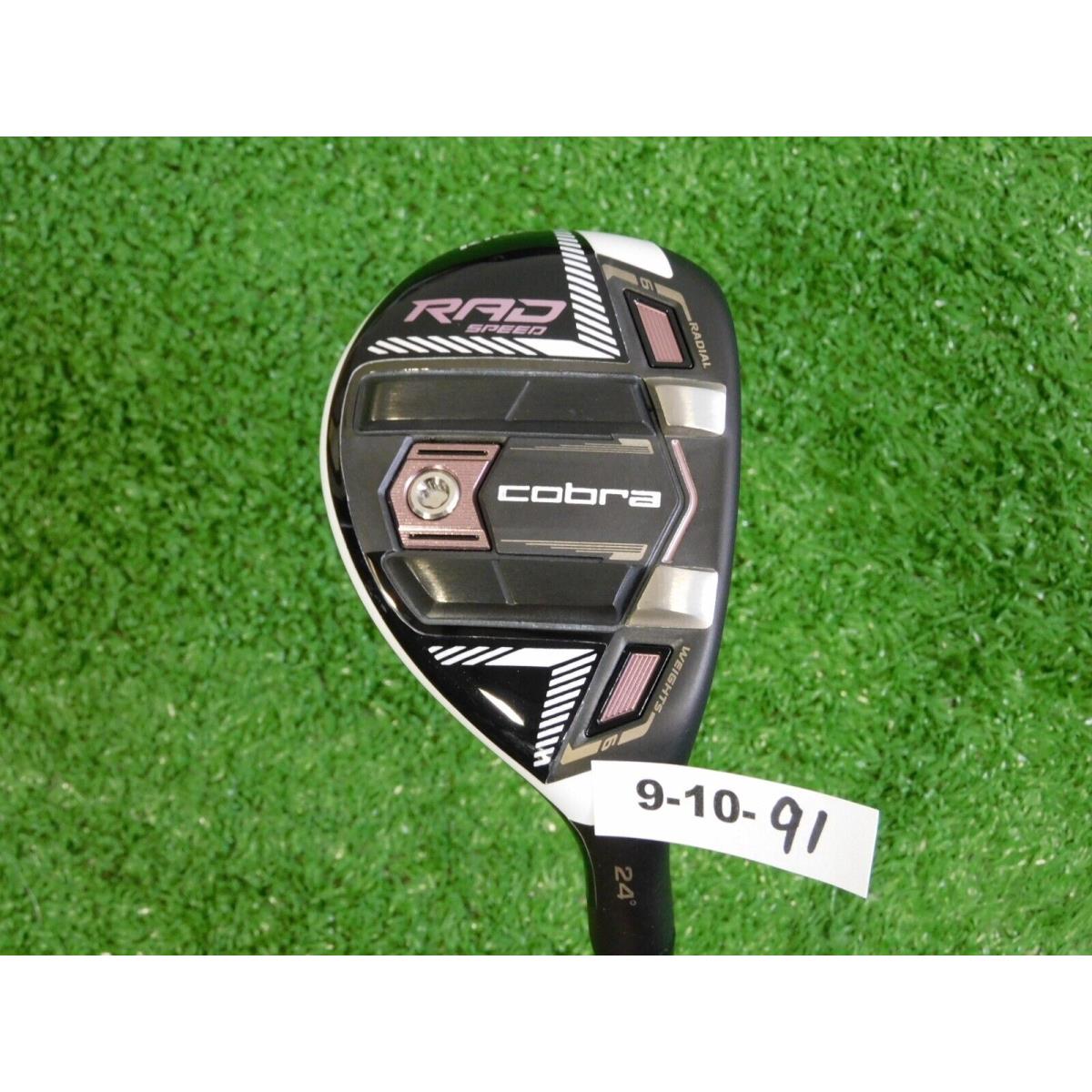 Cobra Radspeed 24 Womens 5 Hybrid Recoil Esx 450 F1 Ladies Graphite