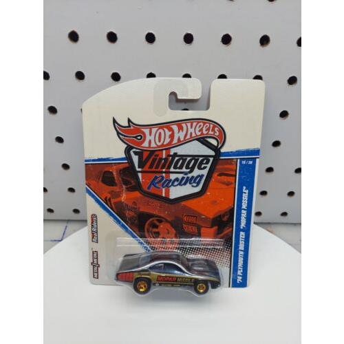 Hot Wheels Vintage Racing 74 Plymouth Duster Mopar Missile 16/30 Real Riders