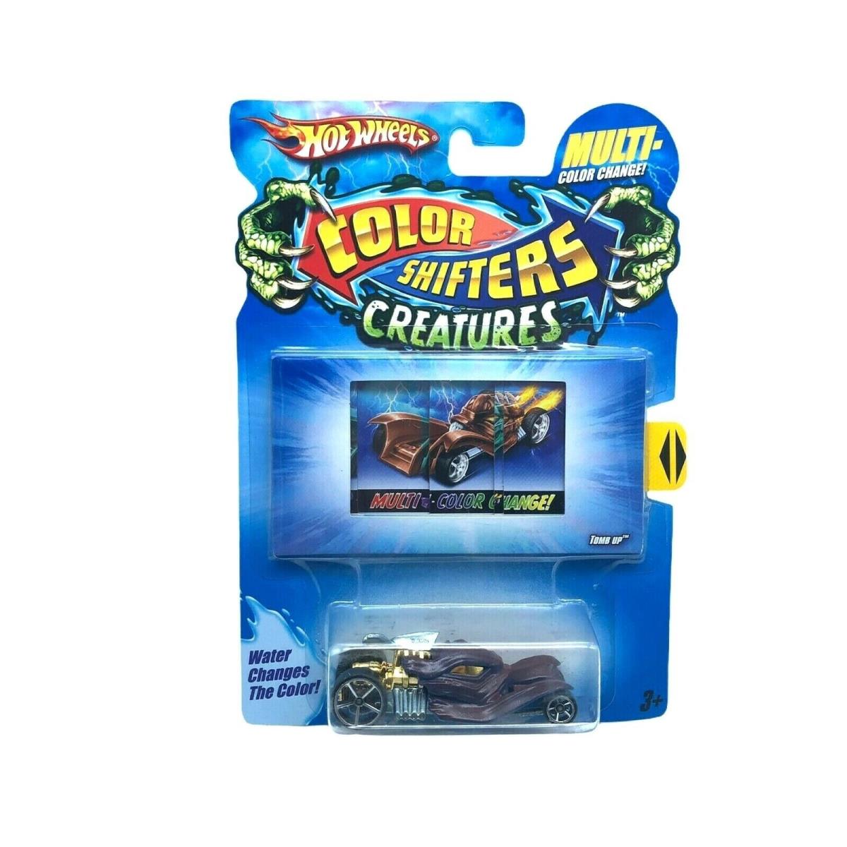 Hot Wheels Color Shifters Creatures Tomb UP Car Purple Diecast 1/64 Scale