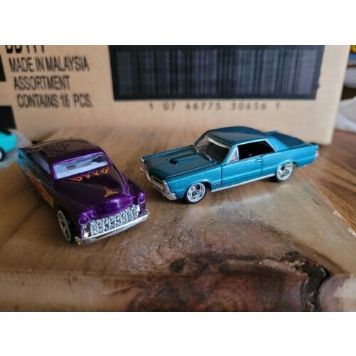 Hot Wheels Real Rider`s `67 Pontiac Gto Whitewall`s Purple Passion