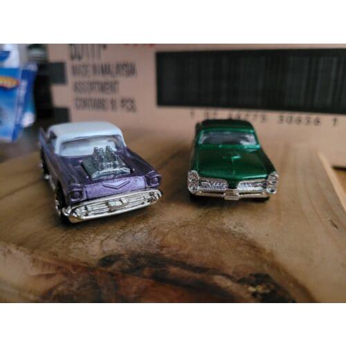 Hot Wheels `67 Pontiac Gto `57 Chevy